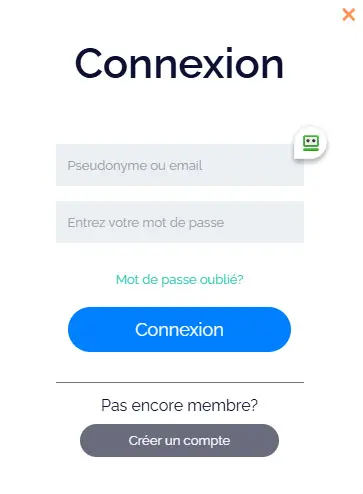 Connexion des membres du Viper Win Casino