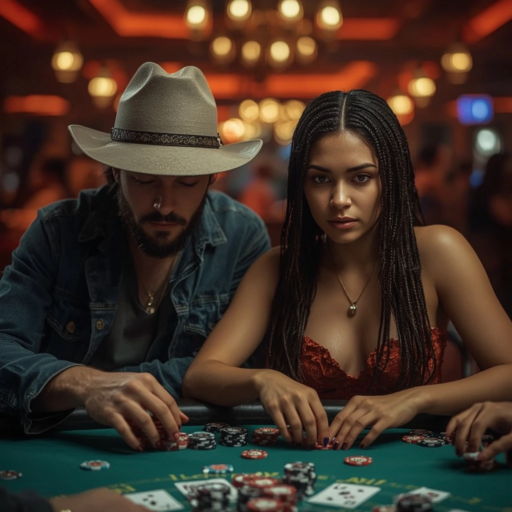 photo de deux joueurs de poker Viper Win Casino
